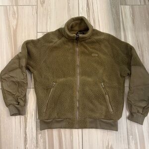 Filson Olive green sherpa jacket XL